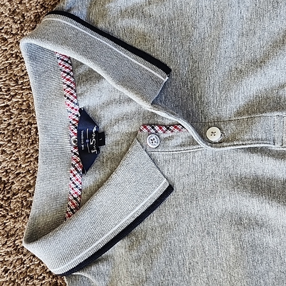 BEN SHERMAN THE ORIGONAL POLO SHIRT SIZE L